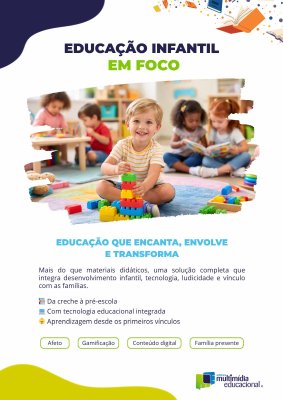 folder - Educação Infantil em foco